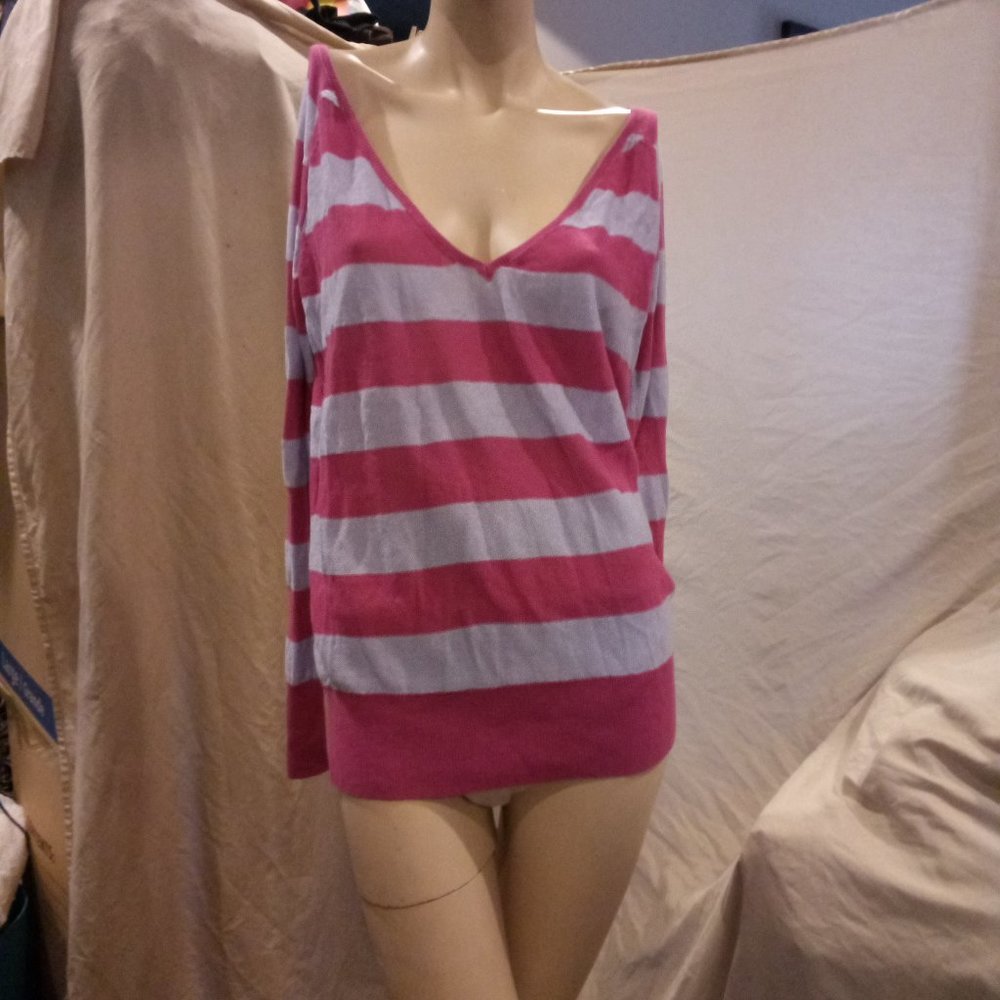 Free People striped sweater top